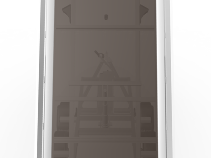 Eduard Ongeremde Eduard achterwaartse kipper - 256x150 cm - 750 kg bruto laadvermogen - handpomp - 72 cm laadvloerhoogte