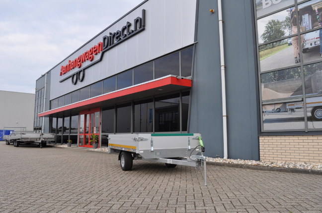 Eduard Ongeremde Eduard Plateauwagen - 230x145 cm - 750 kg bruto laadvermogen - 56 cm laadvloerhoogte