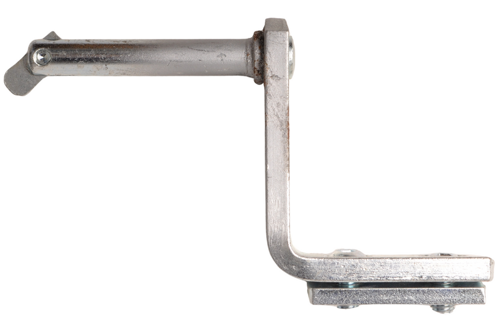 Eduard scharnier compleet voor achterklep aanhanger - 71x70 mm inclusief veiligheidspal