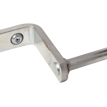 Eduard scharnier compleet voor achterklep aanhanger - 71x70 mm inclusief veiligheidspal