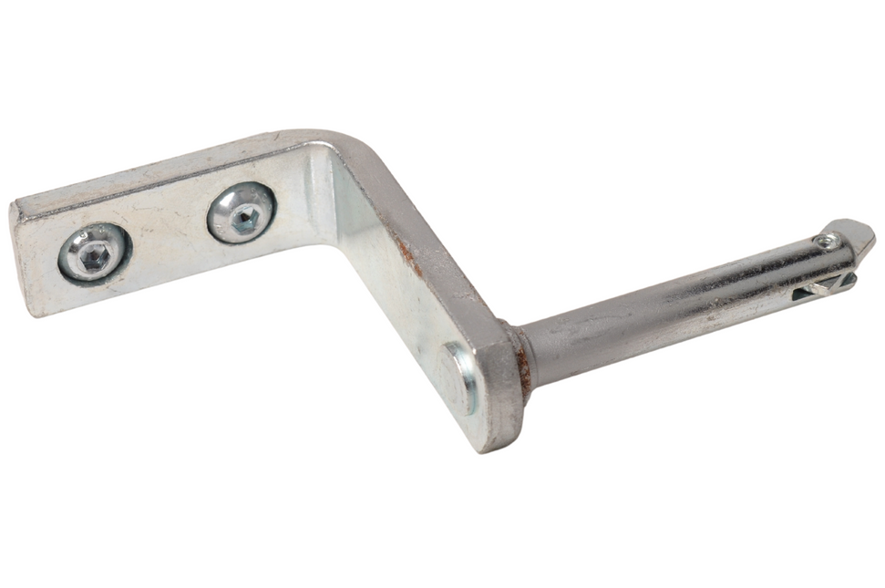 Eduard scharnier compleet voor achterklep aanhanger - 71x70 mm inclusief veiligheidspal