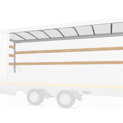 Eduard Stellage voor schuifzeil - diverse maten