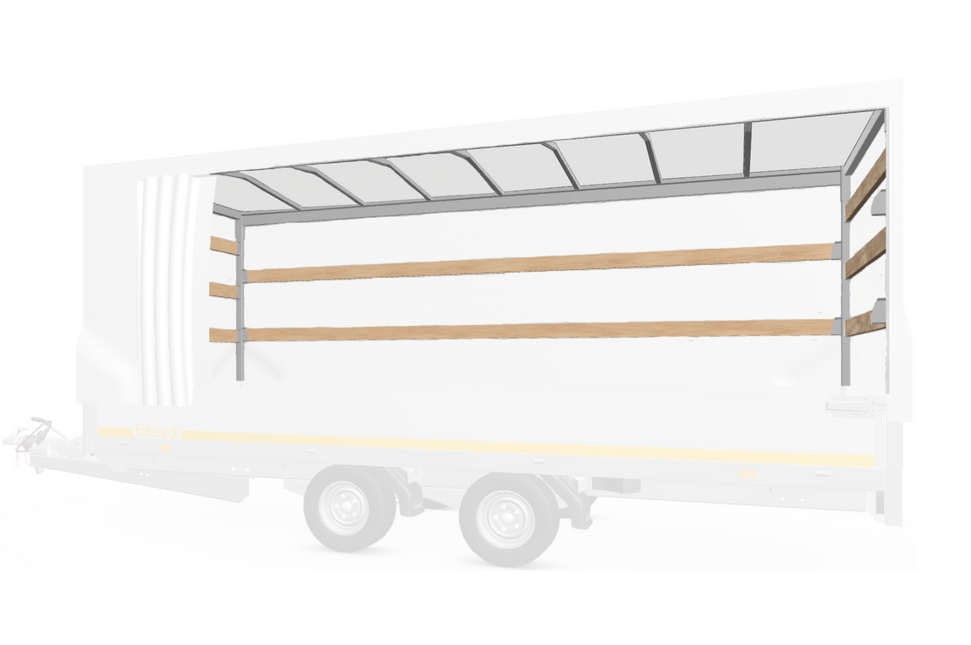 Eduard Stellage voor schuifzeil - diverse maten