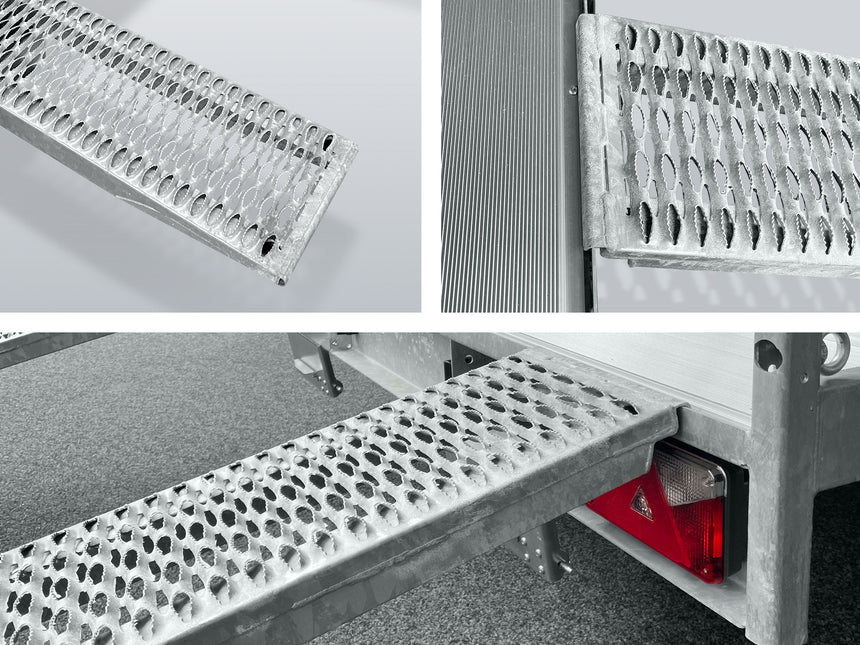 Hulco Hulco Medax aluminium oprijplaten exclusief cassette - 250x30x6,5 cm