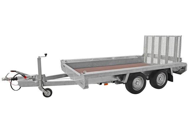 Hulco Hulco TERRAX-2 2600 Basic - 2600 kg bruto laadvermogen - machinetransporter - 294x150 cm laadoppervlak - geremd