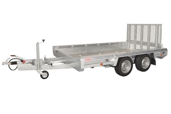 Hulco Hulco TERRAX-2 3000 - 3000 kg bruto laadvermogen - machinetransporter - 294x150 cm laadoppervlak - geremd