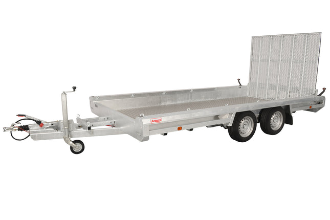 Hulco Hulco TERRAX-2 3000 LK - 3000 kg bruto laadvermogen - machinetransporter - 394x180 cm laadoppervlak - geremd