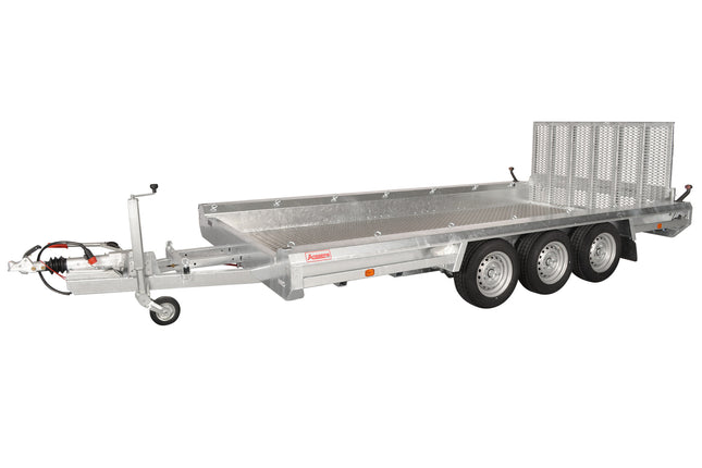 Hulco Hulco TERRAX -3 3500 machinetransporter - 3500 kg bruto laadvermogen - machinetransporter - 394x180 cm laadoppervlak - geremd