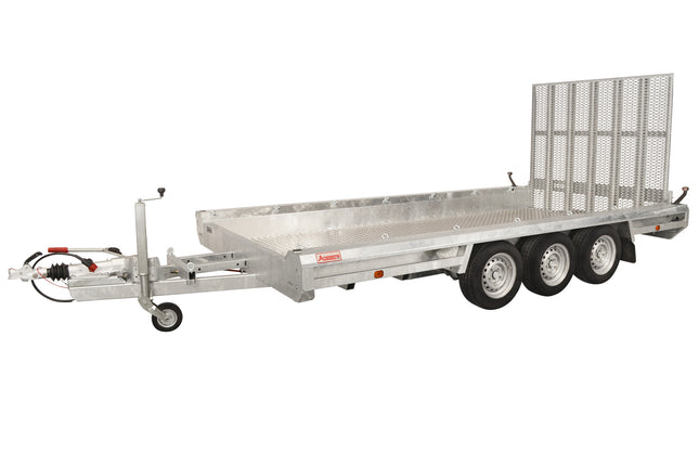 Hulco Hulco TERRAX machinetransporter -3 3500 LK - 3500 kg bruto laadvermogen - machinetransporter - 394x180 cm laadoppervlak - geremd