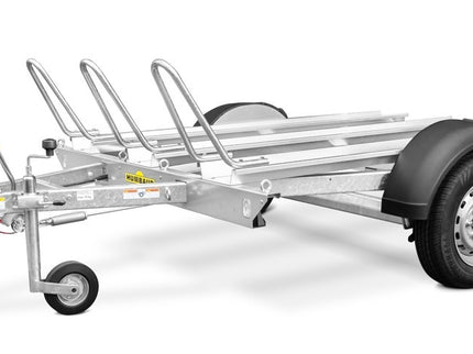 Humbaur Humbaur HM 102113 - motor aanhanger - 1000 kg bruto laadvermogen - laadoppervlakte 209x136 cm - geremd