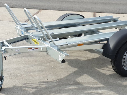 Humbaur Humbaur HM 102113 - motor aanhanger - 1000 kg bruto laadvermogen - laadoppervlakte 209x136 cm - geremd