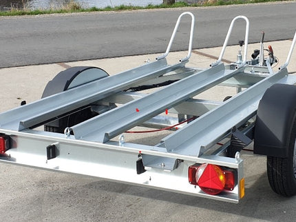 Humbaur Humbaur HM 102113 - motor aanhanger - 1000 kg bruto laadvermogen - laadoppervlakte 209x136 cm - geremd