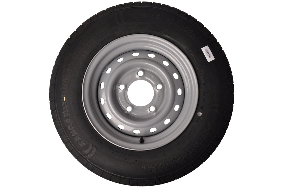 Kenda Compleet aanhanger wiel - 185R14C - steekmaat: 5x140 - draagvermogen: 900kg - naafdiameter: 94 mm