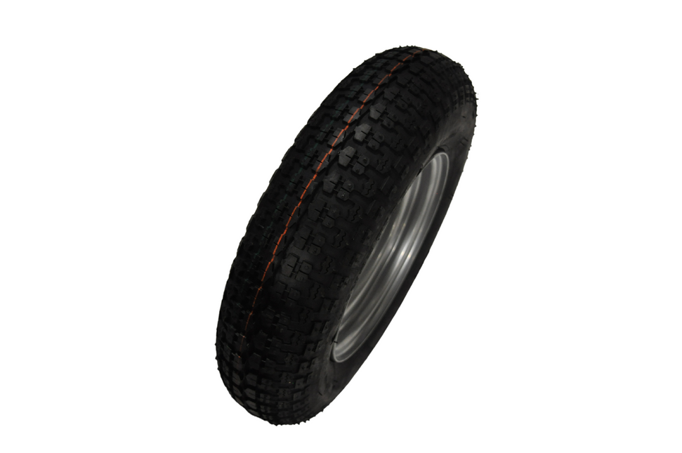 Kenda Compleet aanhanger wiel - 3.50-8 - steekmaat: 4x100 - draagvermogen: 170 kg - naafdiameter: 57 mm - 4PR