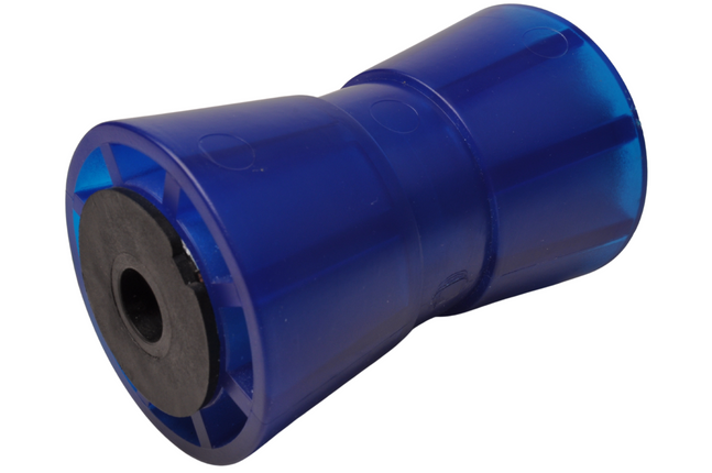 Knott 133x58,5 mm kielrol blauw 17 mm naafdiameter