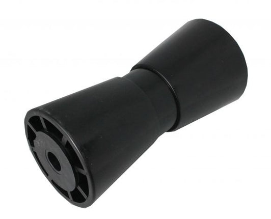 Knott 194x90 mm kielrol zwart 17 mm naafdiameter