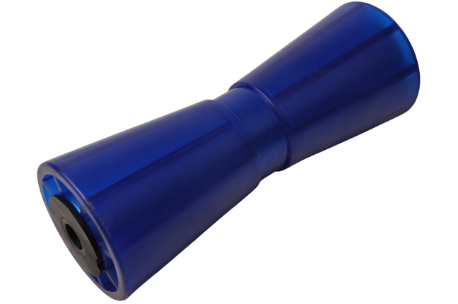Knott 259x61 mm kielrol blauw 17 mm naafdiameter - polyvinyl materiaal