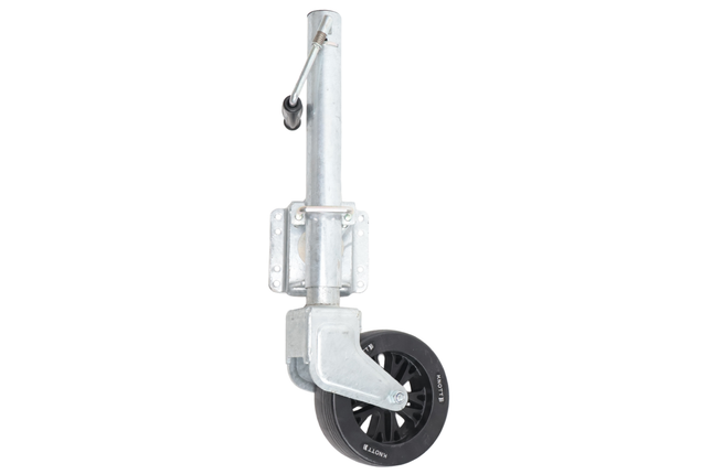 Knott Draaibaar neuswiel - 60 mm - draagvermogen: 550 kg - zijslinger