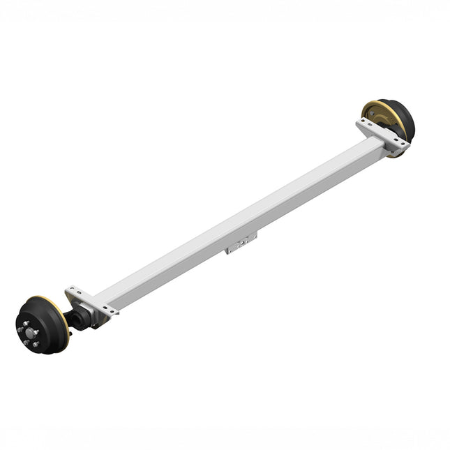 Knott Geremde torsie as - 1800 kg - padmaat 900 mm - flensmaat 1370 mm - 5 gats