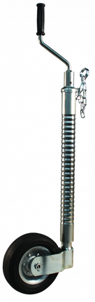 Knott Ifor Williams neuswiel - 48 mm - geribbeld - 200 kg - stalen velg