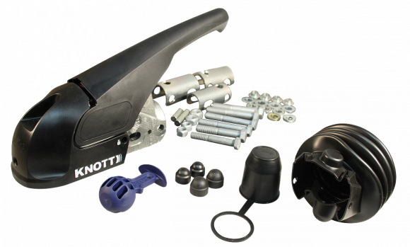 Knott Knott KS30 stabilisatorkoppeling - rond 35/40/45/50 mm - 3000 kg - complete set