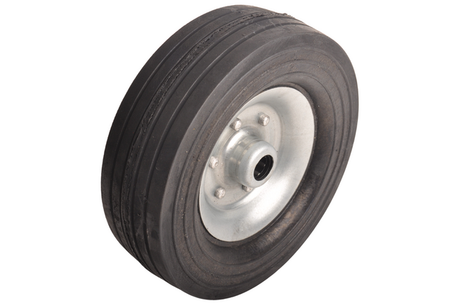 Knott Knott los wiel voor neuswiel 225 x 70 mm - massief rubberen wiel met stalen velg