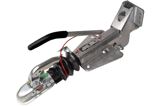 Knott Knott oplooprem aanhanger - KF13-C mechanisch - maximaal trekvermogen: 1300 kg - V-dissel montage - incl. neuswielconsole