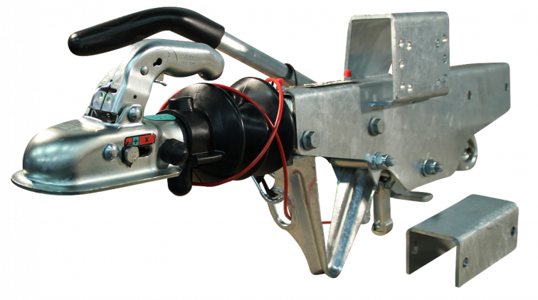 Knott Knott oplooprem aanhanger KRV 13-C GF - 1400 kg maximaal trekvermogen - 60 & 70 mm koker aansluiting - inclusief neuswielconsole