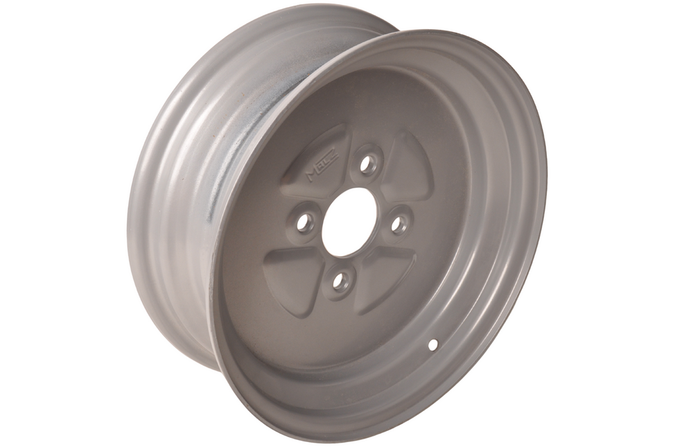 Novio Losse 12 inch aanhanger velg - 4.00Bx12 - steekmaat: 4x100 - draagvermogen: 475 kg - naafdiameter: 60 mm - ET0