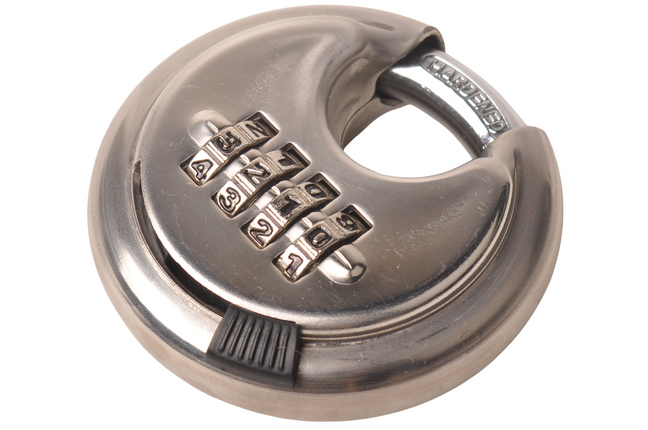 ProPlus Discusslot (70 mm) met cijfercombinatie