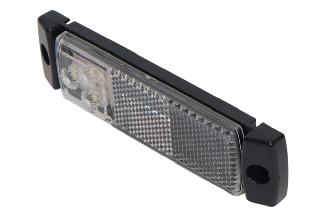 ProPlus Rechthoekige witte markeringslamp - 2-aderige losse draad aansluiting - LED