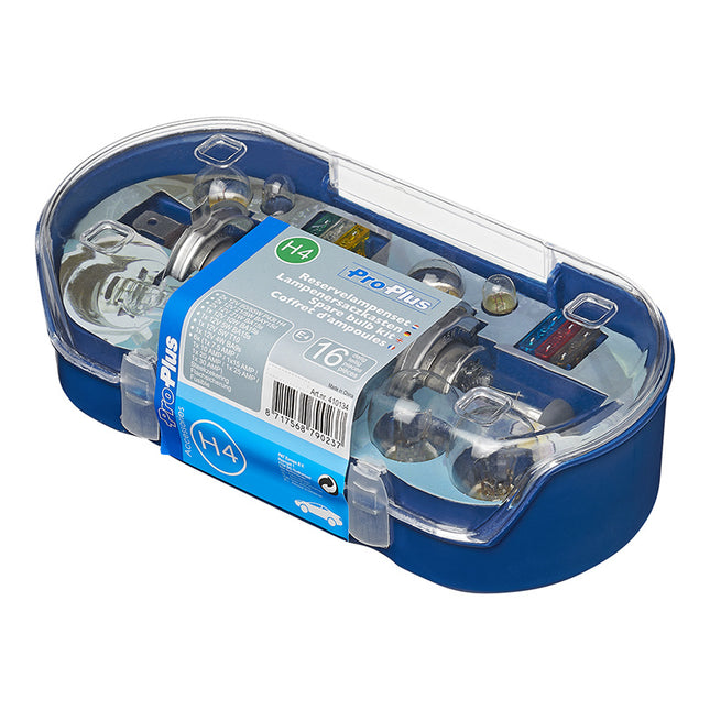ProPlus Reservelampenset H4 (16-delig)