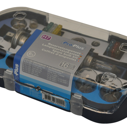 ProPlus Reservelampenset H7 (16-delig)