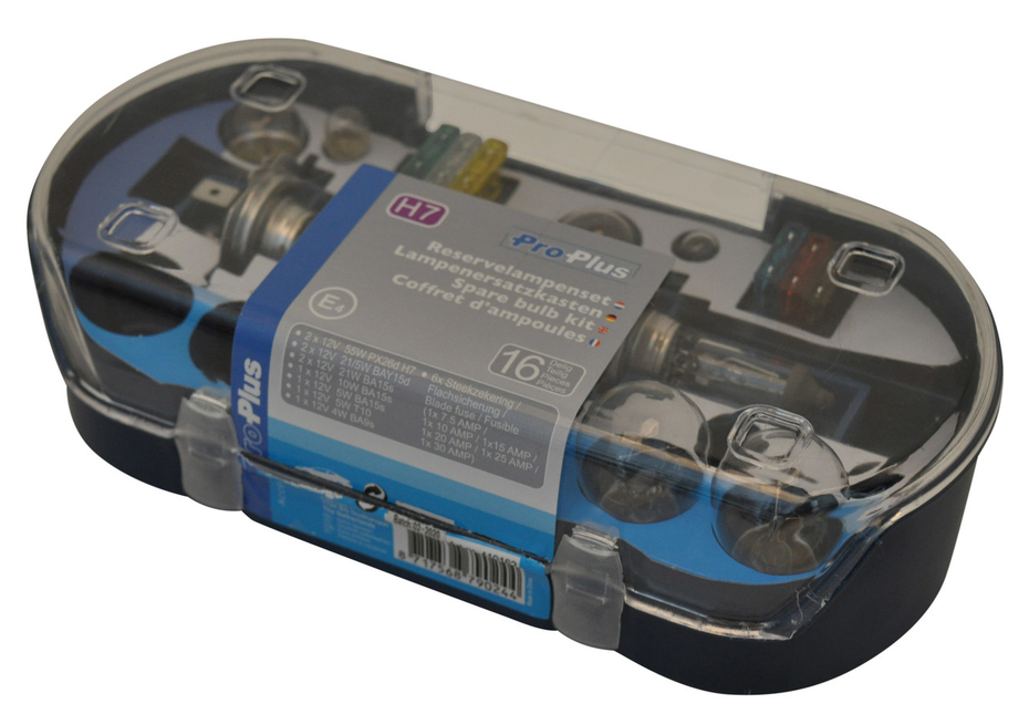 ProPlus Reservelampenset H7 (16-delig)