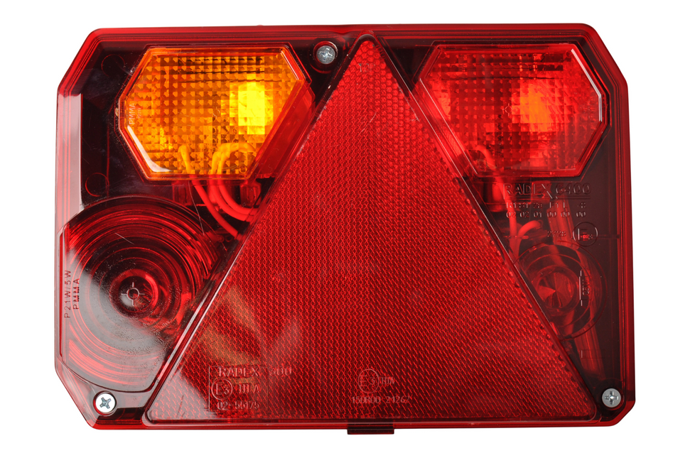 Radex Radex 6400 Links 200x140x52 mm voorzien van connector aansluiting