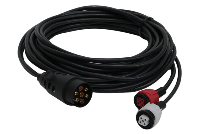 Radex Radex hoofdkabel - 7 meter - 7 polig - 2x 5 polige connector
