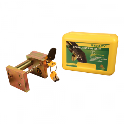 Steady Steady KS-23 koppelingsslot - SCM gekeurd - geschikt voor Winterhoff WS3000