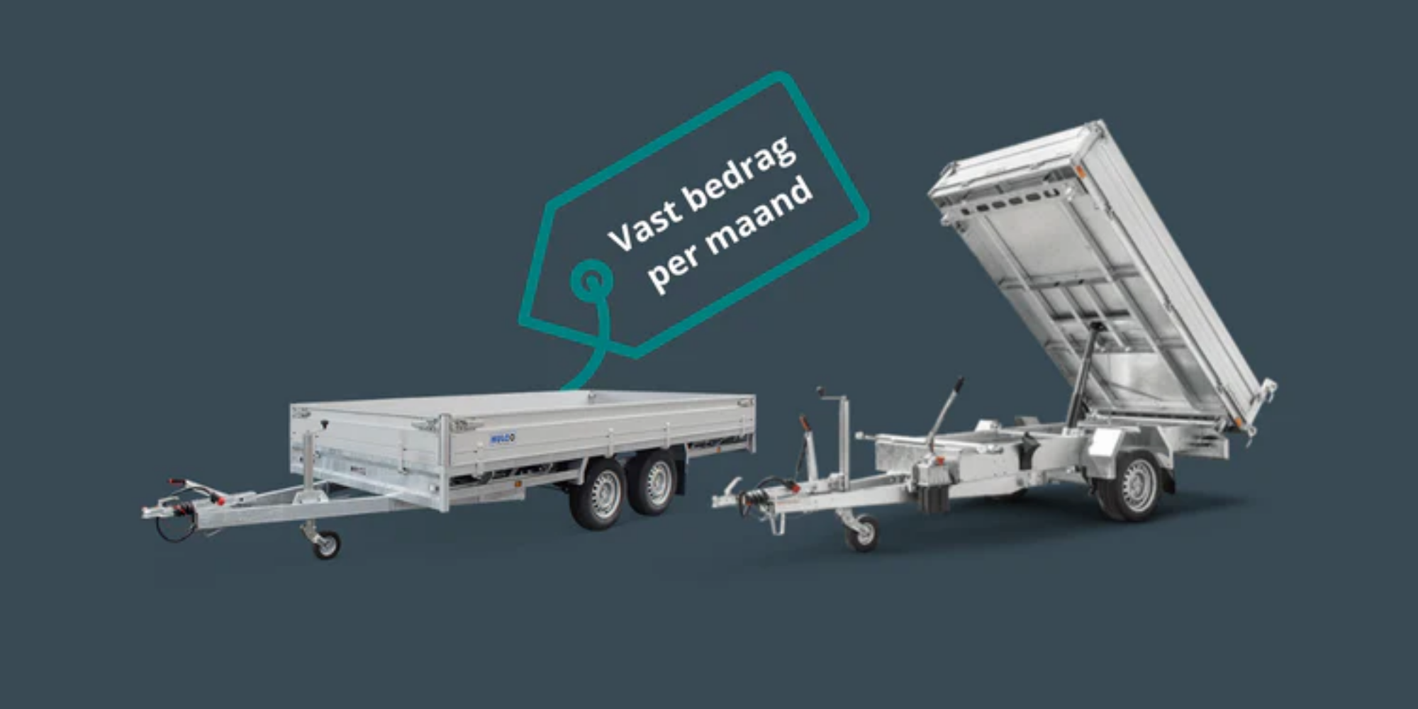 Een aanhanger in termijnen betalen, Wel zo makkelijk!
