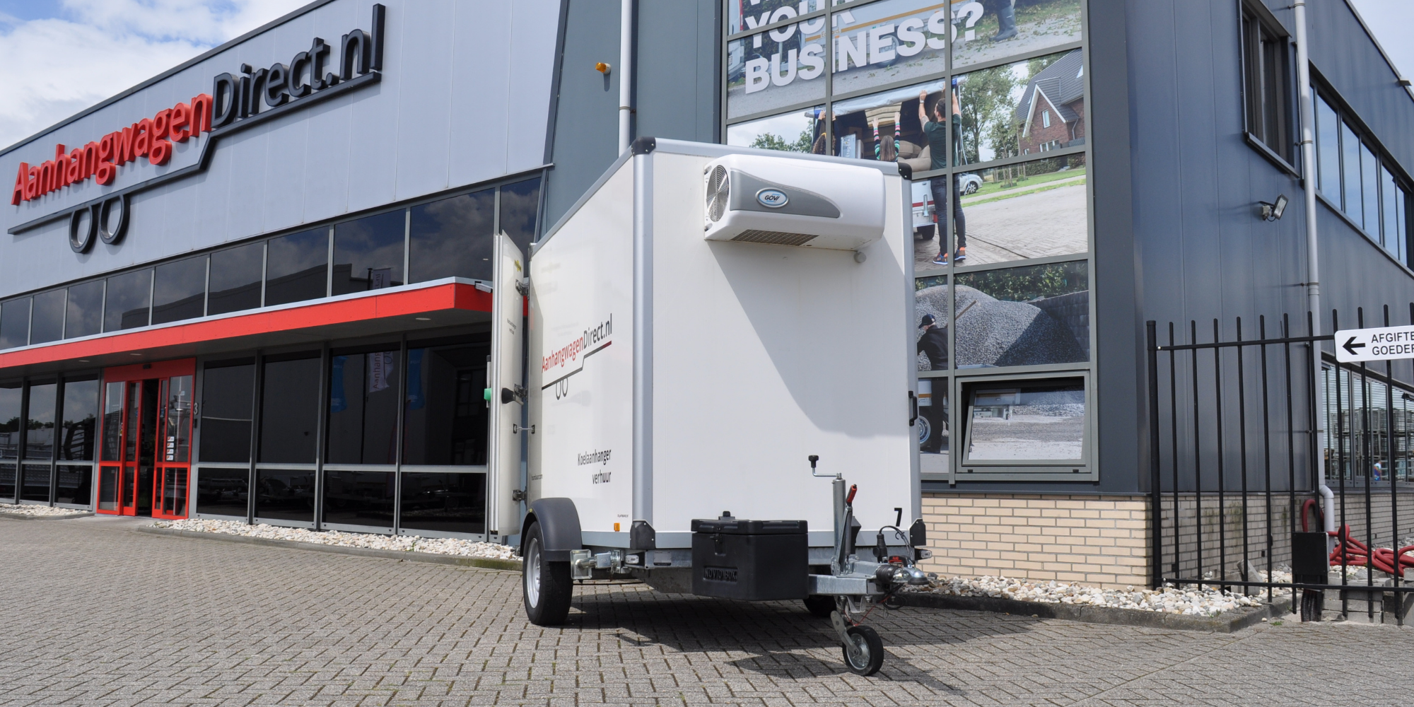 Een koelaanhanger huren in Heerenveen