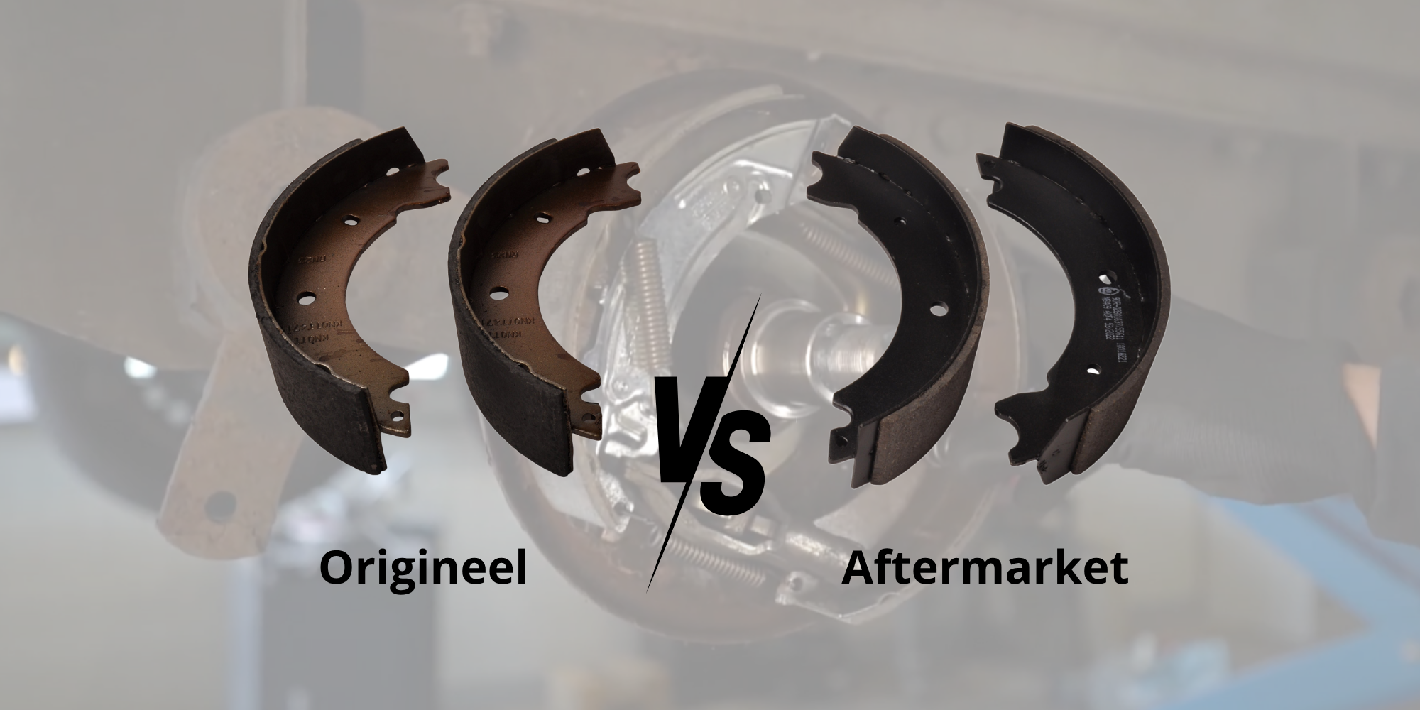 Wat is het verschil tussen aftermarket remschoenen en originele remschoenen?