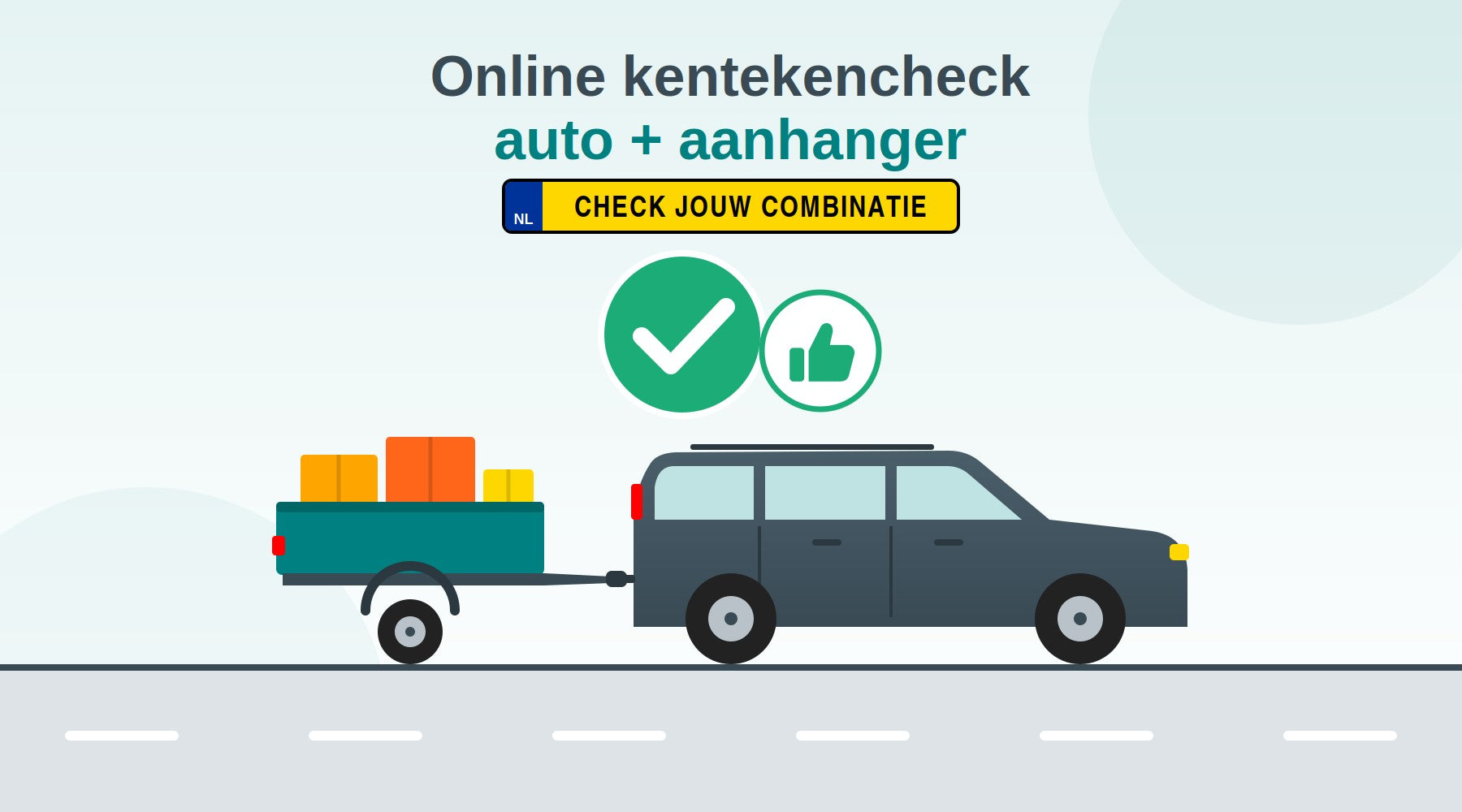 online kentekencheck auto en aanhanger