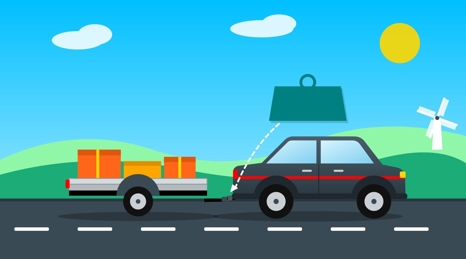 Wat mag mijn auto trekken?