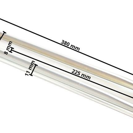Aanhangwagendirect Achterbord scharnier 37 cm
