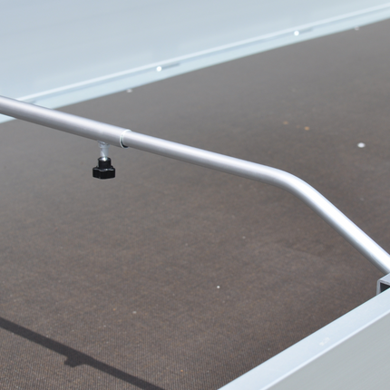 Aanhangwagendirect Afdekzeilbeugel aluminium verstelbaar 135-215 cm