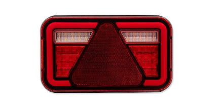Aanhangwagendirect Aspock MultiLED 4 linker 241x141x71  mm - 7 polige ASS2 stekker - waterdicht