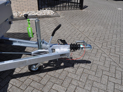 Aanhangwagendirect AWD Exclusive Eduard plateauwagen 406x200 cm - 2000 kg - nu met gratis gevulde aluminium traanplaat disselkist