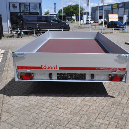 Aanhangwagendirect AWD ZOMER DEAL Eduard kipper 406x200 cm - 2000 kg - nu met gratis gevulde aluminium traanplaat disselkist
