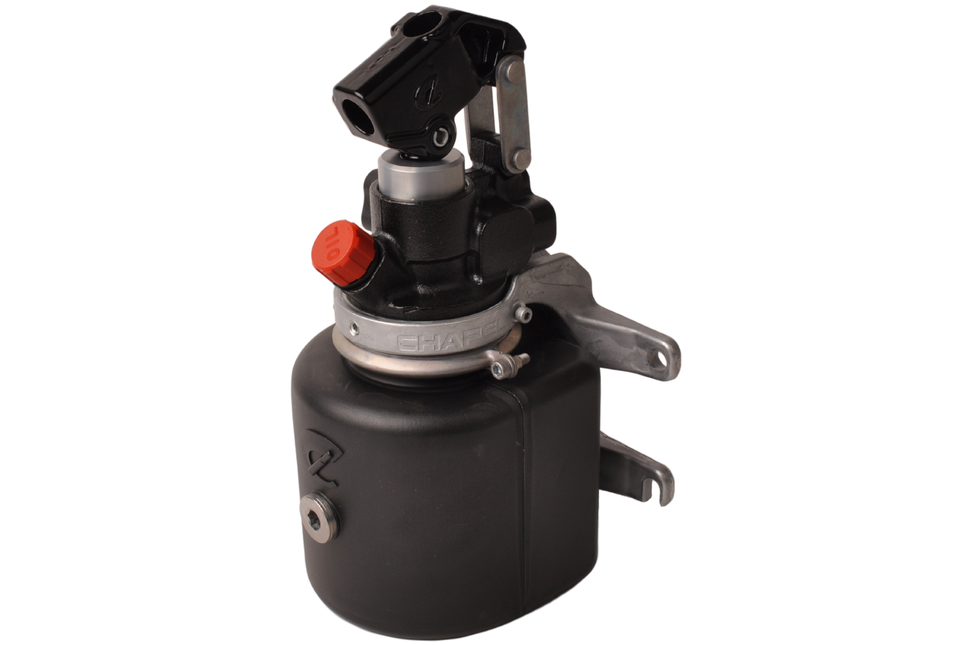 Aanhangwagendirect Handpomp - verzinkt - 2 liter reservoir voor kipper