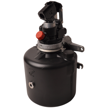 aanhangwagendirect Handpomp - verzinkt - 6 liter reservoir