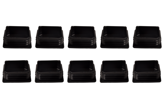 aanhangwagendirect Insteekdop vierkant 60x60 mm - 10 stuks